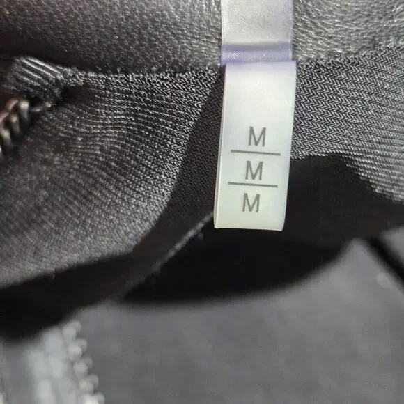 Elie Tahari Sandie Cropped Zip-Front Tweed Jacket MEDIUM MSRP: $398.00 MOTO PUNK - Picture 11 of 11